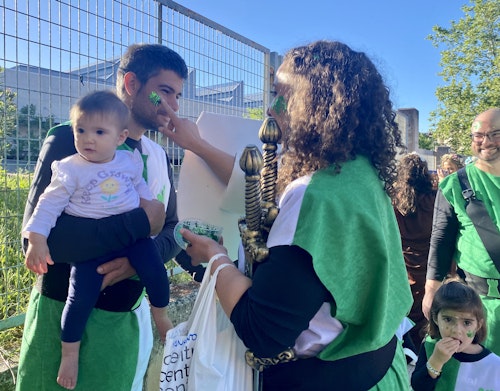 Así hemos narrado el desfile de San Jorge en Cáceres