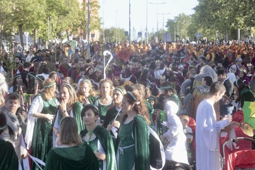 Así hemos narrado el desfile de San Jorge en Cáceres