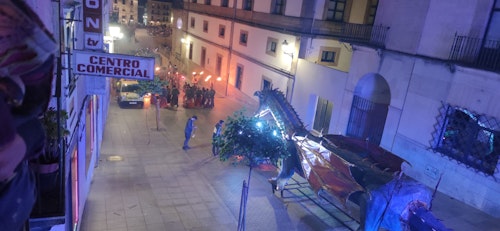 Así hemos narrado el desfile de San Jorge en Cáceres
