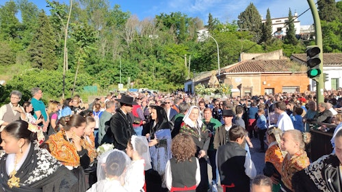 Bajada de la Virgen de la Montaña: el centro de Cáceres recibe a la patrona de la ciudad