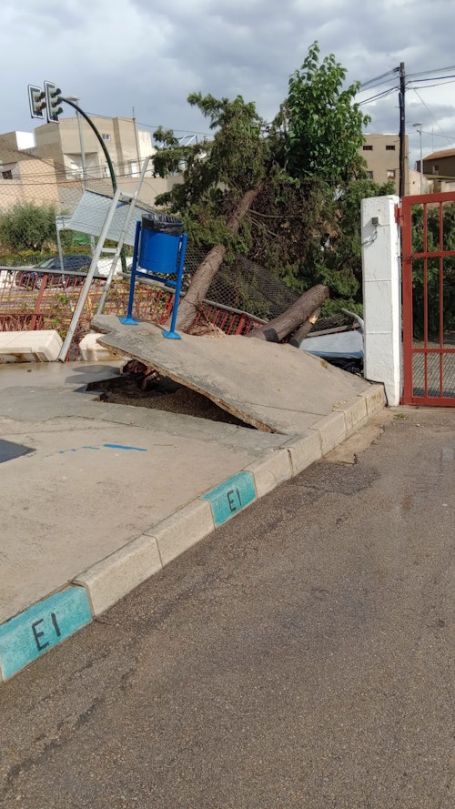 Así hemos contado en directo los estragos causados por las lluvias torrenciales en la Región de Murcia