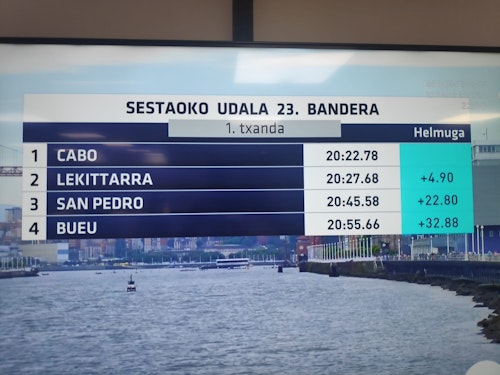 La Bandera de Sestao, en directo