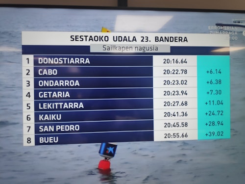 La Bandera de Sestao, en directo