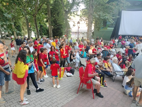 Así ha vibrado Salamanca con el triunfo de España