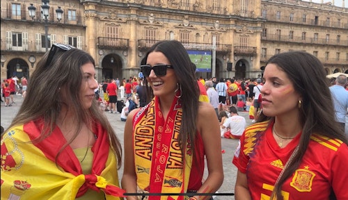 Así ha vibrado Salamanca con el triunfo de España