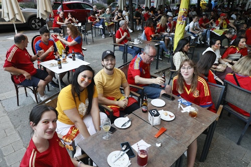 Así ha vibrado Salamanca con el triunfo de España