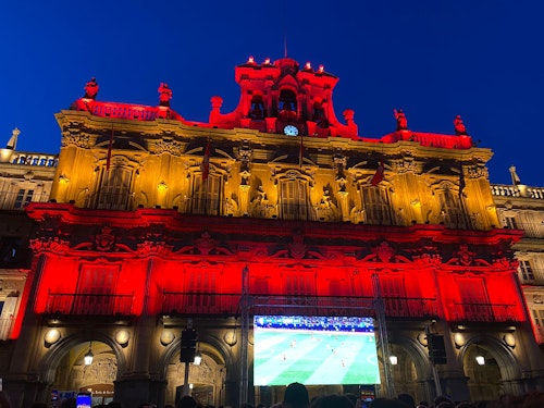 Así ha vibrado Salamanca con el triunfo de España