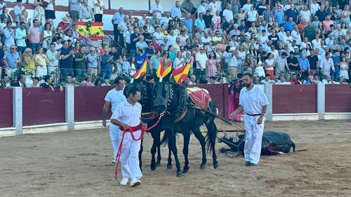 Todos a hombros con emotivos Victorinos en Guijuelo
