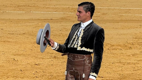 Ismael Martín y Sergio Pérez, a hombros en La Florida