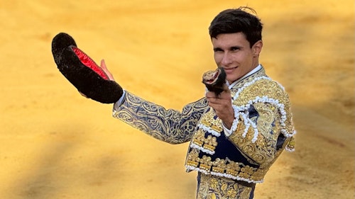 Ismael Martín y Sergio Pérez, a hombros en La Florida