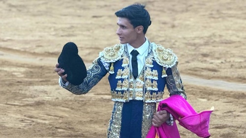 Ismael Martín y Sergio Pérez, a hombros en La Florida