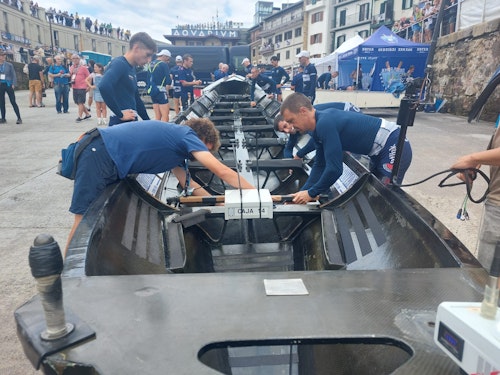 En directo, la primera jornada de la Bandera de La Concha: dominio aplastante de Urdaibai, que mete 14 segundos a Zierbena, segundo clasificado