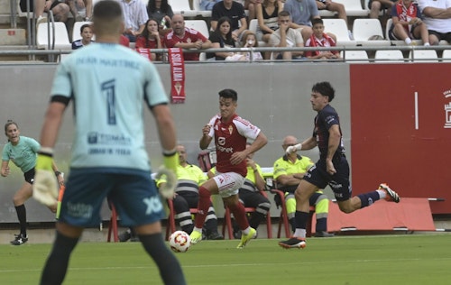 Así hemos narrado el partido entre el Real Murcia y el Yeclano