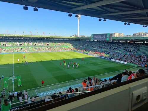 El Racing-Sporting, en directo
