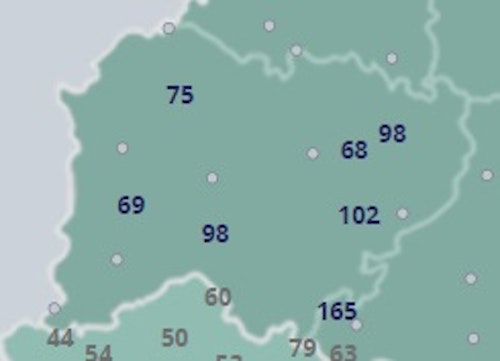 Las consecuencias del huracán Kirk en Salamanca en directo
