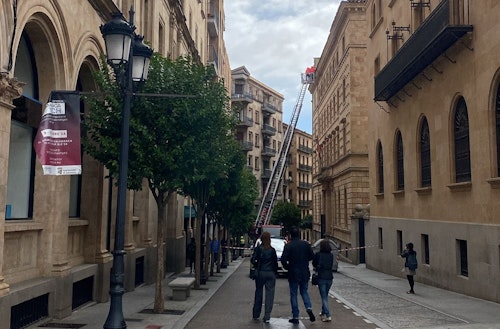 Las consecuencias del huracán Kirk en Salamanca en directo