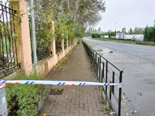 Las consecuencias del huracán Kirk en Salamanca en directo