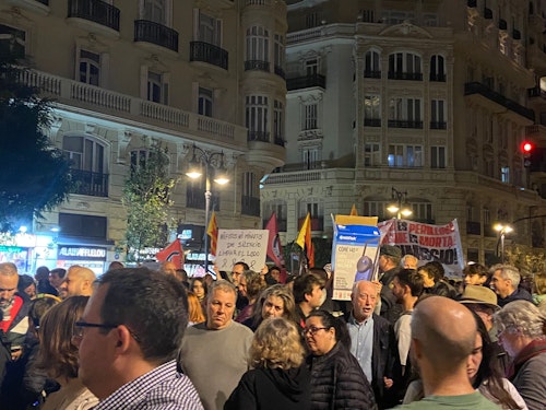 Así hemos contado la manifestación en Valencia contra la gestión política de la DANA