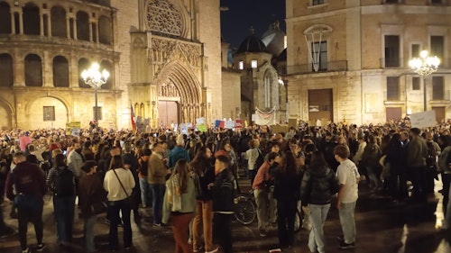 Así hemos contado la manifestación en Valencia contra la gestión política de la DANA