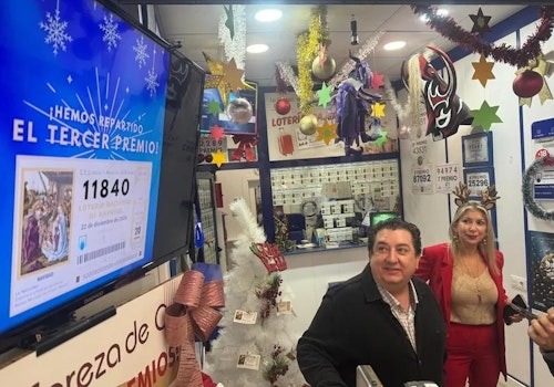 Así hemos narrado en directo los premios de la Lotería de Navidad en Extremadura