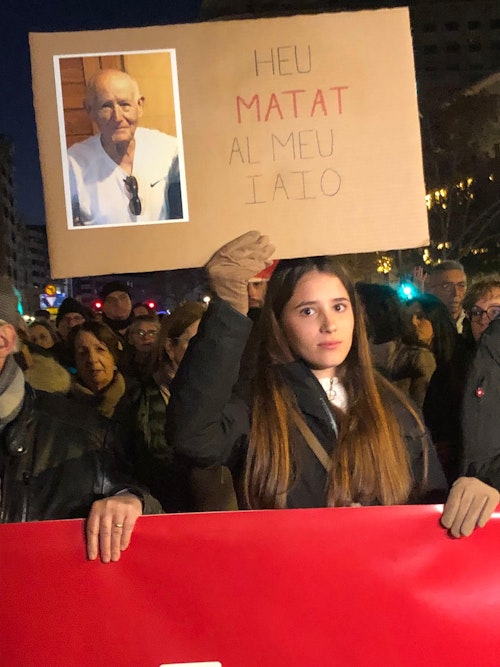 Así hemos contado la protesta en Valencia contra la gestión política de la dana
