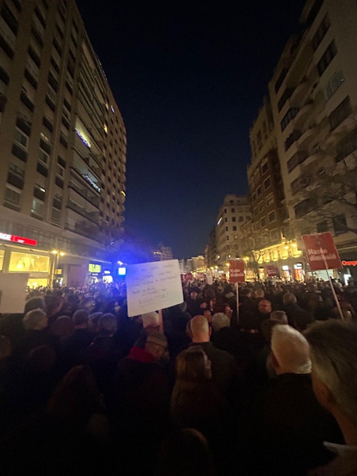 Así hemos contado la protesta en Valencia contra la gestión política de la dana