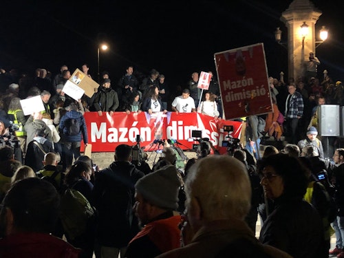 Así hemos contado la protesta en Valencia contra la gestión política de la dana