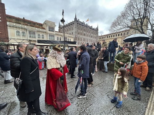 Los Reyes Magos ya están en León