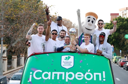 Directo | Celebración del Unicaja campeón de Copa 2025