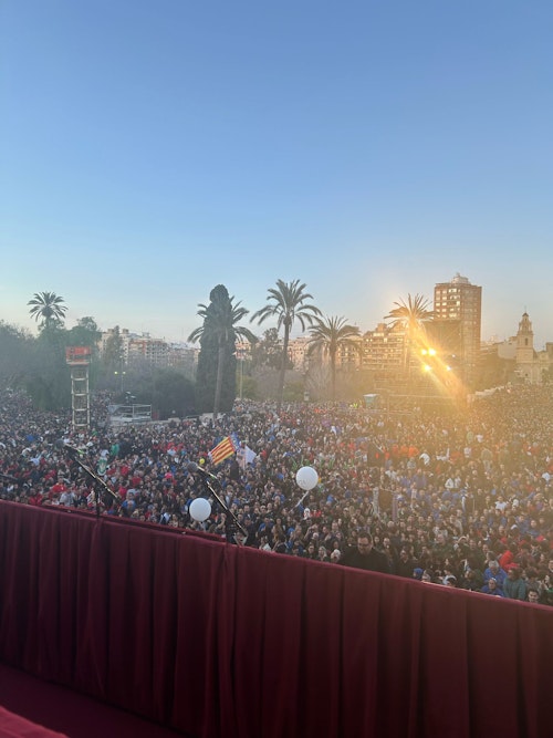 Así hemos contado el superdomingo fallero