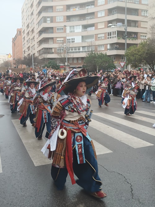 Así hemos contado el desfile infantil de comparsas del Carnaval de Badajoz