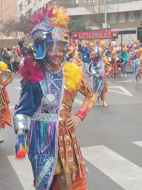 Así hemos contado el desfile infantil de comparsas del Carnaval de Badajoz