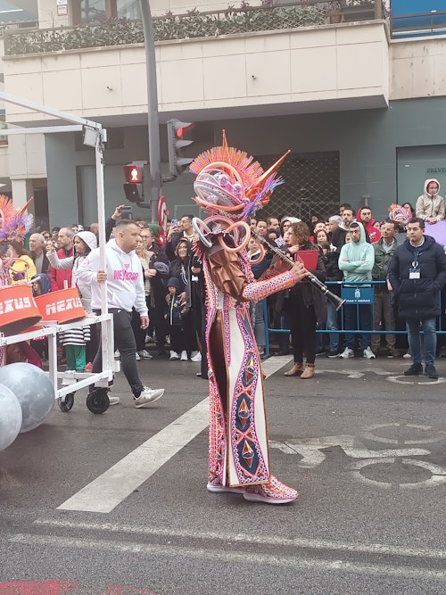 Así hemos contado el desfile infantil de comparsas del Carnaval de Badajoz