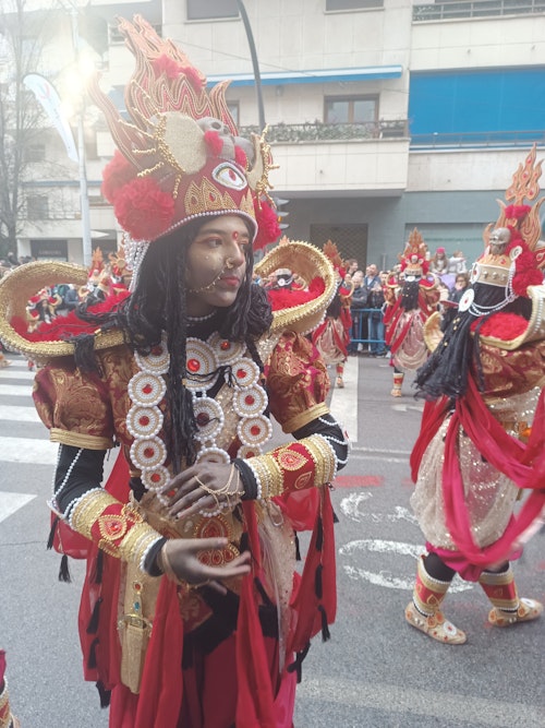 Así hemos contado el desfile infantil de comparsas del Carnaval de Badajoz