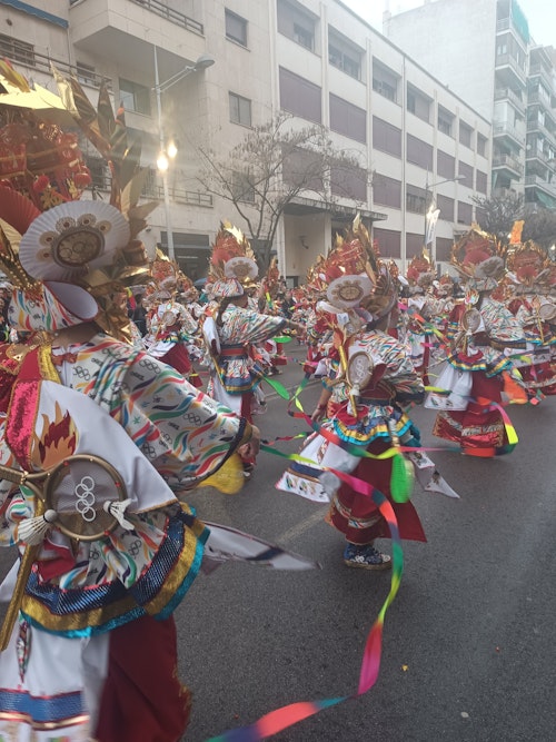 Así hemos contado el desfile infantil de comparsas del Carnaval de Badajoz
