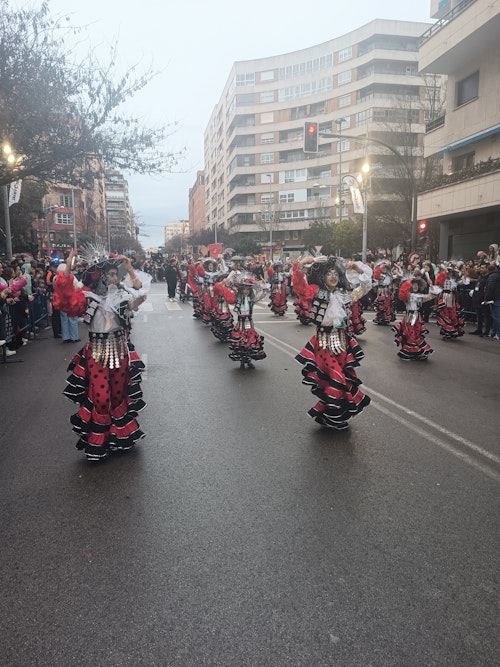 Así hemos contado el desfile infantil de comparsas del Carnaval de Badajoz