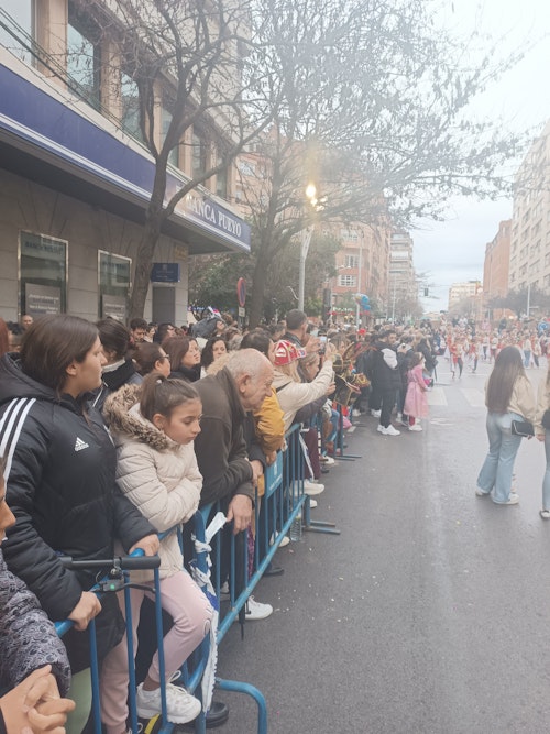Así hemos contado el desfile infantil de comparsas del Carnaval de Badajoz