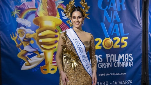 Coral Gutiérrez, nueva reina del carnaval de Las Palmas de Gran Canaria