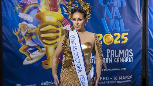 Coral Gutiérrez, nueva reina del carnaval de Las Palmas de Gran Canaria