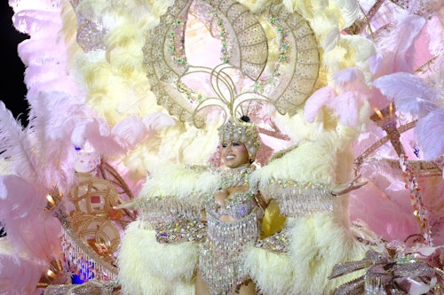 Coral Gutiérrez, nueva reina del carnaval de Las Palmas de Gran Canaria