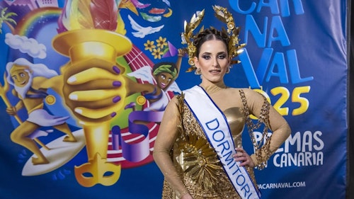 Coral Gutiérrez, nueva reina del carnaval de Las Palmas de Gran Canaria