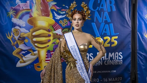 Coral Gutiérrez, nueva reina del carnaval de Las Palmas de Gran Canaria