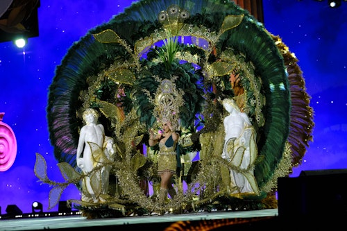 Coral Gutiérrez, nueva reina del carnaval de Las Palmas de Gran Canaria