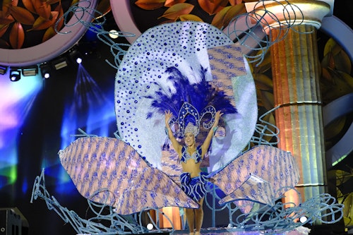 Coral Gutiérrez, nueva reina del carnaval de Las Palmas de Gran Canaria