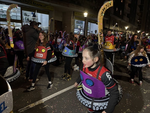 Así ha sido el desfile del Antroxu de Gijón