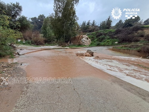 La última hora de las lluvias por el temporal en la Región de Murcia, en directo | Las crecidas de ramblas obligan a cortar varias carreteras