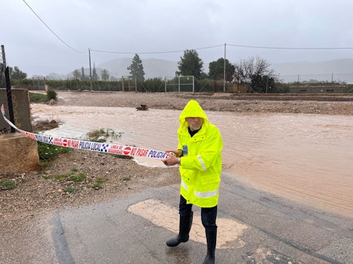 Así hemos contado la última hora de las lluvias por el temporal en la Región de Murcia