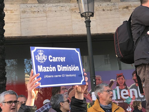 Así te hemos contado la sexta manifestación contra Mazón en Valencia