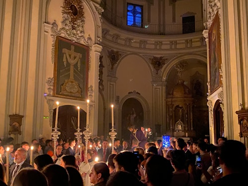 Directo | Traslados y procesiones de vísperas de la Semana Santa de Málaga 2025
