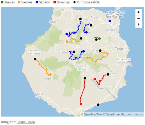 Así hemos narrado la primera jornada del Rally Islas Canarias 2025